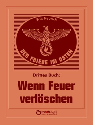 cover image of Der Friede im Osten. Drittes Buch